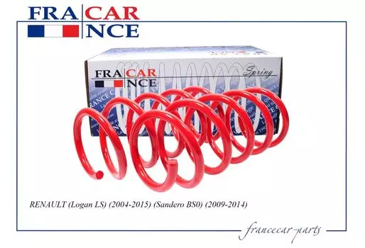 ПРУЖИНА ПОДВЕСКИ ПЕРЕДНЯЯ RENAULT LOGAN (PH1,2) FCR210220