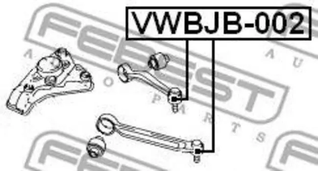 ПЫЛЬНИК ОПОРЫ ШАРОВОЙ ВЕРХ (31X15X20) (VOLKSWAGEN PASSAT B5 1996-2005)