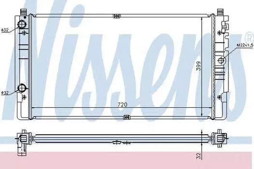 РАДИАТОР ДВИГАТЕЛЯ