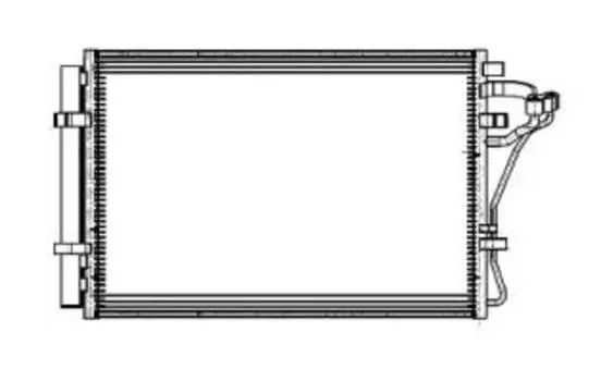 РАДИАТОР КОНДИЦ. ДЛЯ А/М HYUNDAI CRETA (15-) (LRAC 08M0)