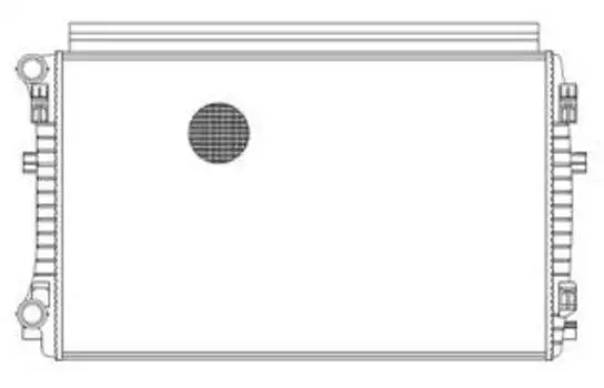 РАДИАТОР ОХЛ. ДЛЯ А/М SKODA OCTAVIA (13-)/VW TIGUAN (16-) (LRC 18EM)