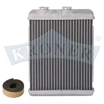 РАДИАТОР ОТОП. OPEL ASTRA G (98-), H (04-) (АЛЮМ.) 210X184X25 (K201037) KRONER