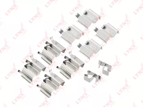 РЕМКОМПЛЕКТ ДЛЯ УСТАНОВКИ ТОРМОЗНЫХ КОЛОДОК ДИСКОВОГО ТОРМОЗА