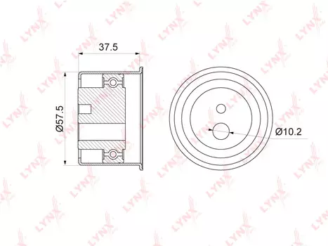 РОЛИК НАПРАВЛЯЮЩИЙ / ГРМ HYUNDAI SANTA FE I-II 2.7 05 / SONATA(EF) 2.5-2.7 98-04 / GRANDEUR 2.7 06 / TRAJET 2.7 00-08 / TUCSON 2.7 04-10 / XG 2.5 98-05 / COUPE 2.7 02-09, KIA SPORTAGE(JE) 2.7 04 / CARNIVAL III 2.7 06 / MAGENTIS 2.5-2.7 01 / OPIRUS 2.7 03