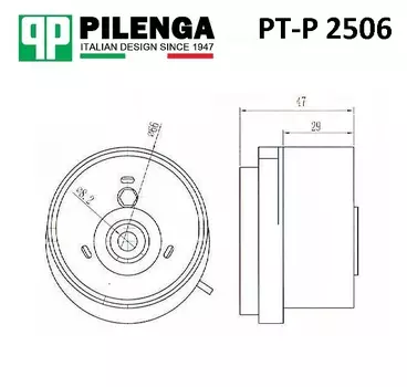РОЛИК НАТЯЖИТЕЛЯ РЕМНЯ ГРМ, ASTRA, CRUZE, ORLANDO, ZAFIRA