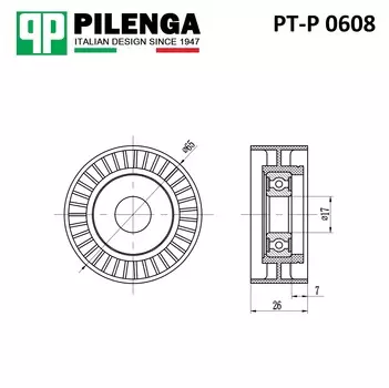 РОЛИК НАТЯЖИТЕЛЯ РЕМНЯ ВСПОМОГАТЕЛЬНЫХ АГРЕГАТОВ, LADA LARGUS, LOGAN, SANDERO