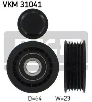 РОЛИК РУЧ РЕМНЯ AUDI/VW/MERCEDES 000 202 0019