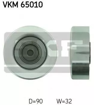 РОЛИК РЕМНЯ ПРИВОДНОГО MITSUBISHI GALANT/LANCER/OUTLANDER 2 0/2 4 00