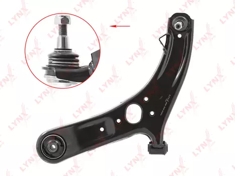 РЫЧАГ ПОДВЕСКИ ПЕРЕДНИЙ НИЖНИЙ L
