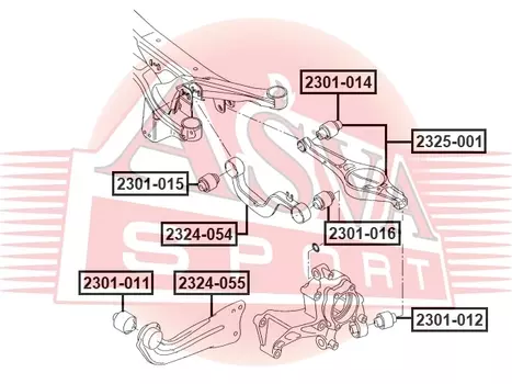 РЫЧАГ ПОДВЕСКИ VW PASSAT 2014 -, TIGUAN 2016 -, SKODA Kodiaq 2016-