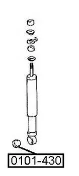 САЙЛЕНТБЛОК ПЕРЕДНЕГО АМОРТИЗАТОРА