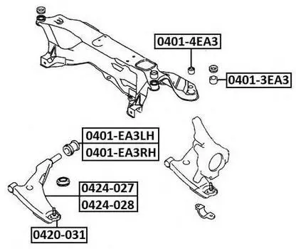 САЙЛЕНТБЛОК ПОДРАМНИКА