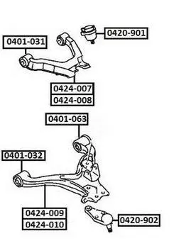 САЙЛЕНТБЛОК РЫЧАГА ПЕР