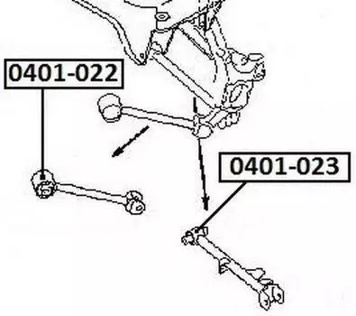 САЙЛЕНТБЛОК РЫЧАГА ЗАД ПОПЕРЕЧНОГО