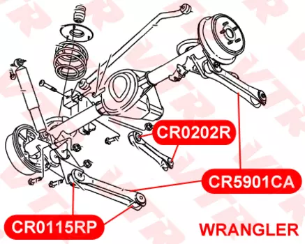 САЙЛЕНТБЛОК ВЕРХНЕГО РЫЧАГА ПЕРЕДНЕЙ ПОДВЕСКИ