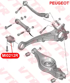 САЙЛЕНТБЛОК ЗАД ПРОД РЫЧАГА
