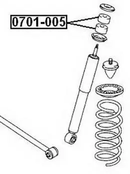 САЙЛЕНТБЛОК ЗАДНЕГО АМОРТИЗАТОРА