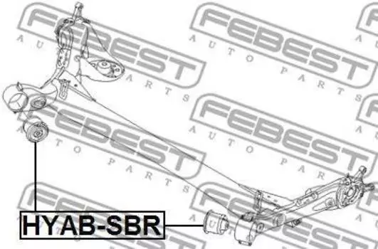САЙЛЕНТБЛОК ЗАДНЕЙ БАЛКИ