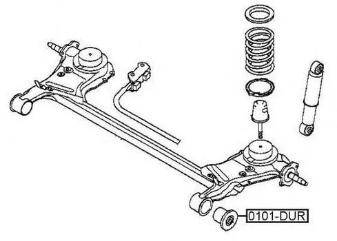 САЙЛЕНТБЛОК ЗАДНЕЙ БАЛКИ