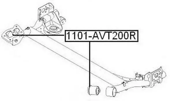 САЙЛЕНТБЛОК ЗАДНЕЙ БАЛКИ