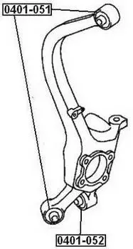 САЙЛЕНТБЛОК ЗАДНЕЙ ЦАПФЫ НИЖНИЙ