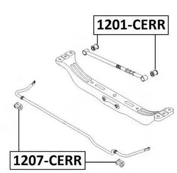 САЙЛЕНТБЛОК ЗАДНЕЙ ПОДВЕСКИ