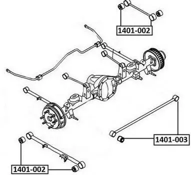 САЙЛЕНТБЛОК ЗАДНЕЙ ТЯГИ
