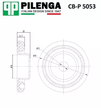 ШАЙБА ВЕРХНЕЙ ОПОРЫ АМОРТИЗАТОРА
