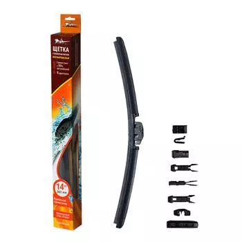 Щетка стеклоочистителя Airline AWBBK360, 360 мм, бескаркасная, 1 шт