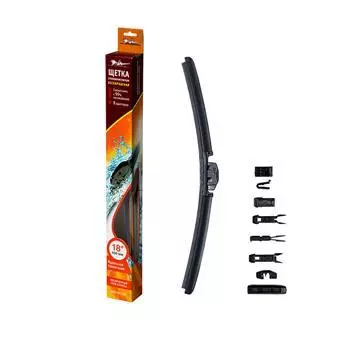 Щетка стеклоочистителя Airline AWBBK450, 450 мм, бескаркасная, 1 шт