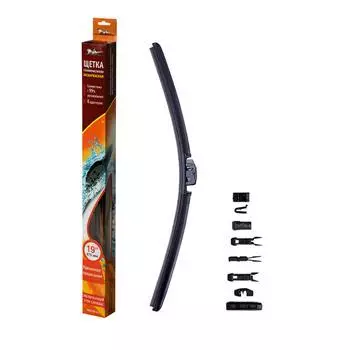 Щетка стеклоочистителя Airline AWBBK475, 475 мм, бескаркасная, 1 шт