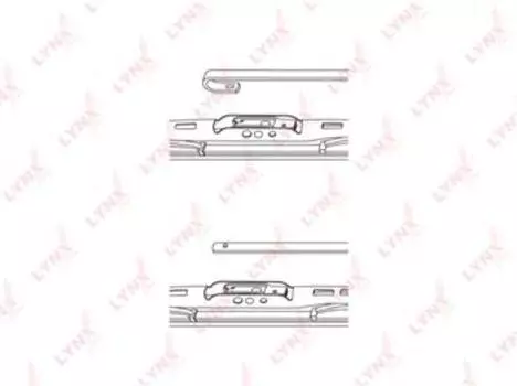 Щетка стеклоочистителя LYNX каркасная 425 мм