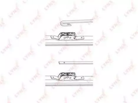 Щетка стеклоочистителя LYNX зимняя 700 мм