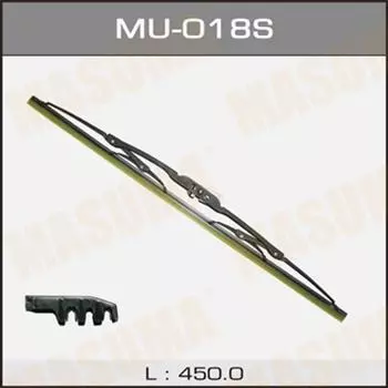 Щетка стеклоочистителя MASUMA каркасная, 450мм