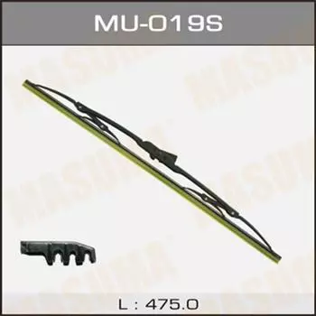 Щетка стеклоочистителя MASUMA каркасная, 475мм