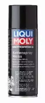 СМАЗКА БЕЛАЯ ЦЕПНАЯ ДЛЯ МОТОЦИКЛОВ MOTORBIKE KETTENSPRAY WEISS 400 МЛ