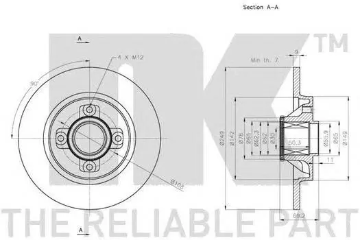 ТОРМОЗНОЙ ДИСК