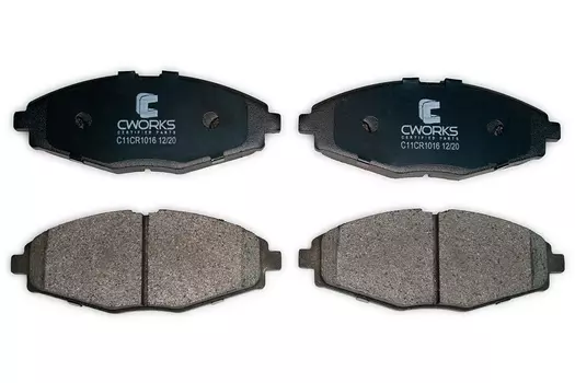 ТОРМОЗНЫЕ КОЛОДКИ ПЕРЕДНИЕ (LOW METALLIC)