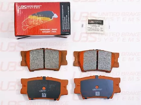 ТОРМОЗНЫЕ КОЛОДКИ TOYOTA CAMRY V40 06-/V50 2.5/3.5 11-/RAV 4 III 06-/08-/RAV 4 IV 12-/13-/LEXUS ES 12- ЗАДНИЕ