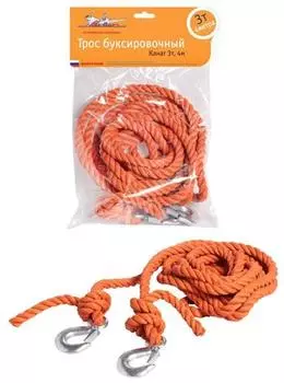ТРОС БУКСИРОВОЧНЫЙ КАНАТ 3 Т, 4 М