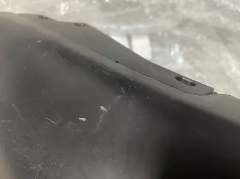 УЦЕНКА, БАМПЕР ПЕРЕДНИЙ ЧЁРНЫЙ, ЗАДИР,ЦАРАПИНА