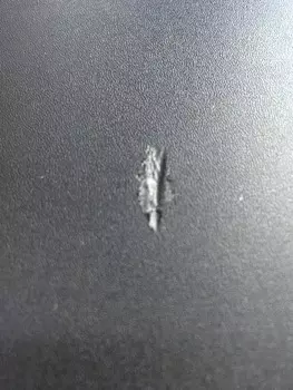 УЦЕНКА, БАМПЕР ЗАДНИЙ БЕЗ ОТВ ПОД ПАРК, ПОТЕРТОСТИ, ЦАРАПИНА