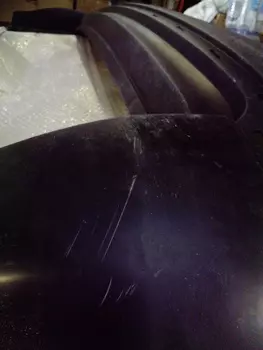 УЦЕНКА, БАМПЕР ЗАДНИЙ, ЦАРАПИНЫ, ПОТЕРТОСТИ НА СТРУКТУРЕ