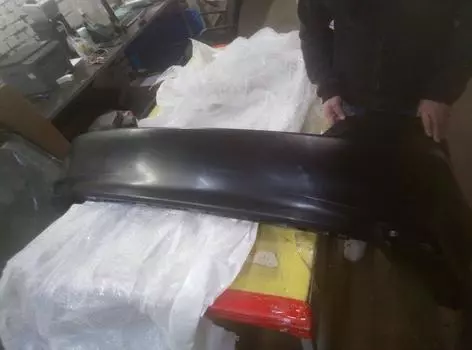 УЦЕНКА, БАМПЕР ЗАДНИЙ TOYOTA CAMRY VII (14-), ТРЕСНУТ