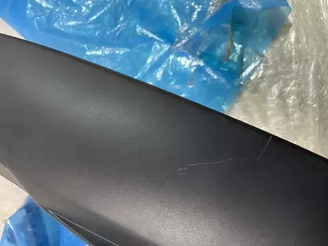 УЦЕНКА, ЮБКА ПЕРЕДНЕГО БАМПЕРА, ЛЕАВАЯ,СЛОМ КРЕПЛЕНИЯ, ЦАРАП КРЕПЛЕНИЯ, ЦАРАП СТРУКТУРЫ ЮБКИ