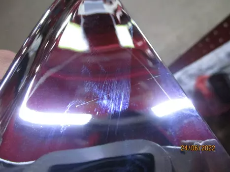 УЦЕНКА,ОПРАВА ТУМАНКИ TOYOTA CAMRY 11- LH ХРОМ.,ЦАРАПИНА