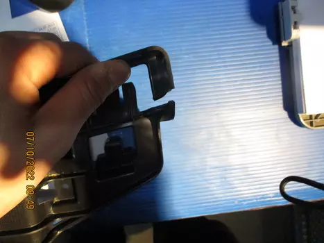 УЦЕНКА, УСИЛИТЕЛЬ ЗАДНЕГО БАМПЕРА MERCEDES GLK-CLASS 12-15 RH ПЛАСТИК, СЛОМАН КОРПУС