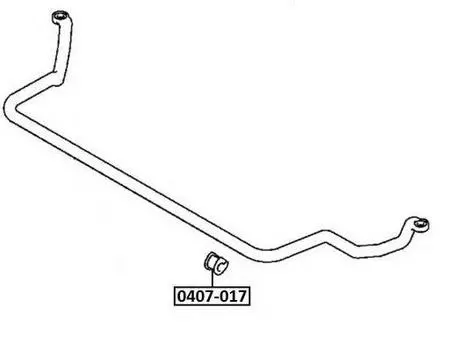ВТУЛКА ПЕРЕДНЕГО СТАБИЛИЗАТОРА D29