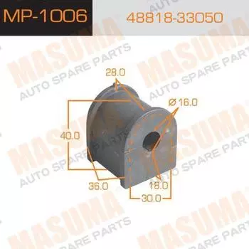 ВТУЛКА СТАБИЛИЗАТОРА