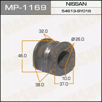 ВТУЛКА СТАБИЛИЗАТОРА MASUMA (УП.2 ШТ)
